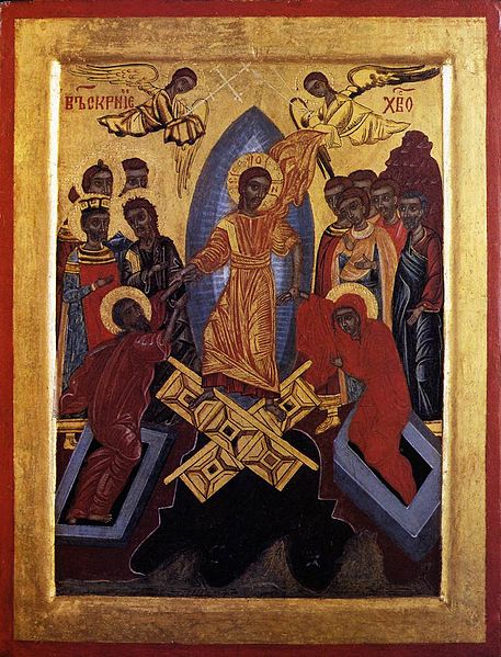 Holy Week, Sermon, Holy Saturday, Great Saturday, Icon Harrowing of Hell, Descent into Hell