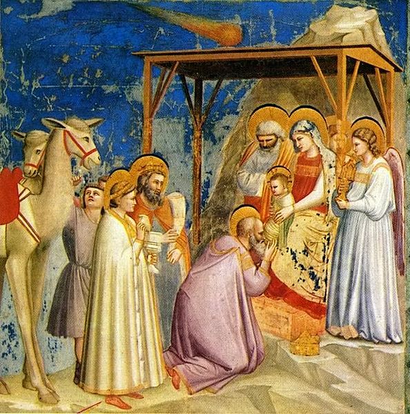 Epiphany, Giotto di Bondone, Adoration of the Magi, Epiphany Proclamation